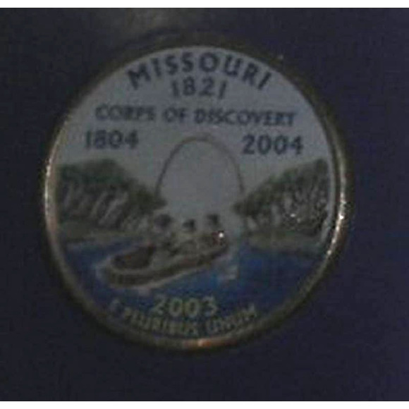 MISSOURI COLORIZED QUARTER & FIRST DAY COVER BY POSTAL COMMEMORATIVE SOCIETY - Picture 3 of 4